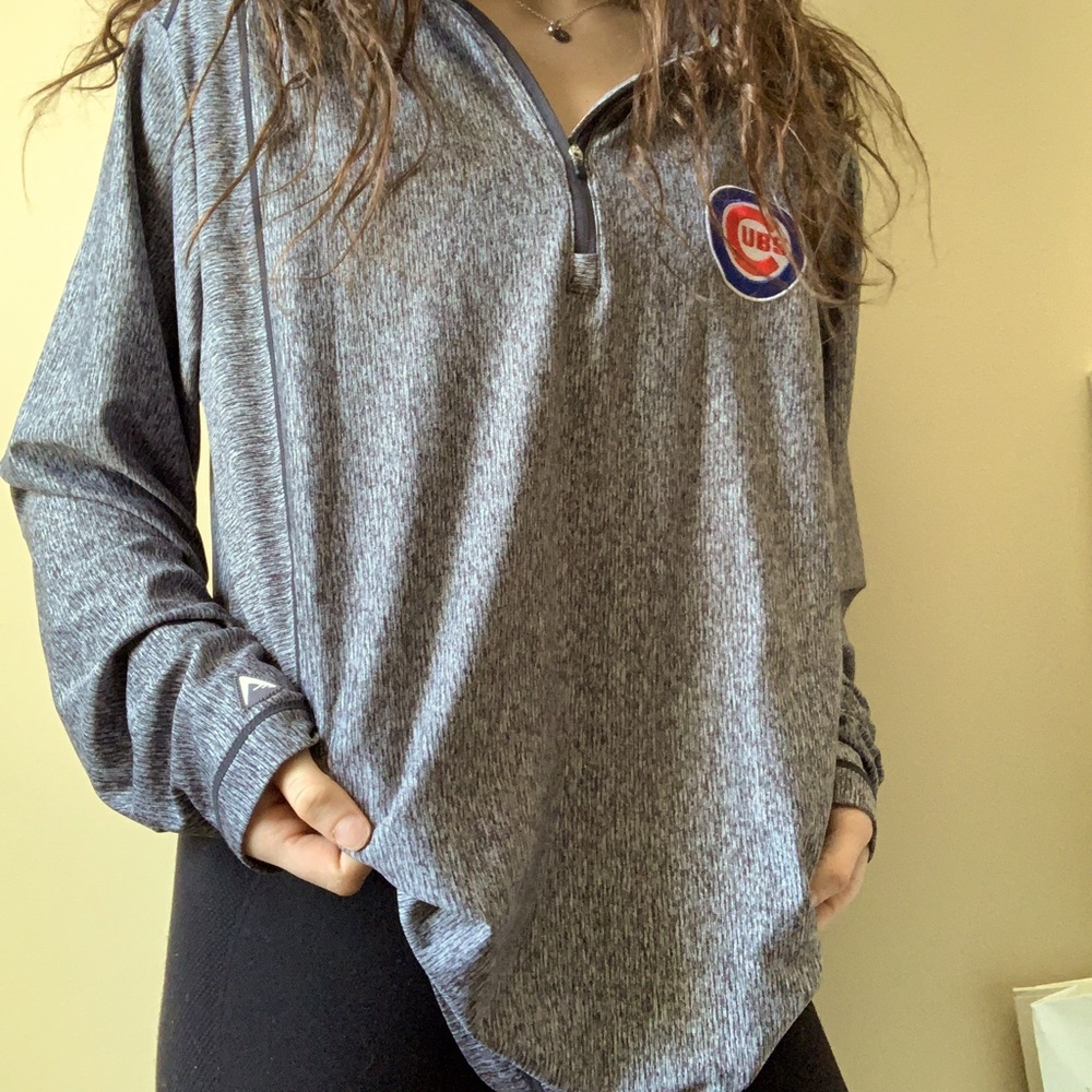 Cubs DryFit Quarter Zip